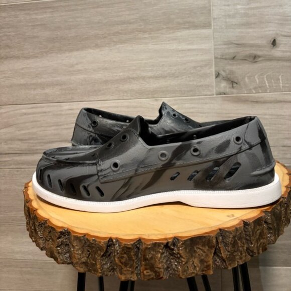 SPERRY Topsider Authentic Original Float Boat Shoes Grey size 9 - Picture 3 of 8